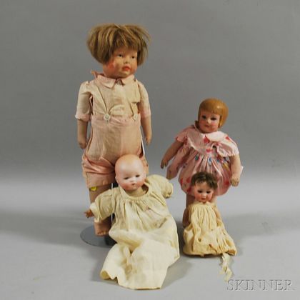 Four Dolls