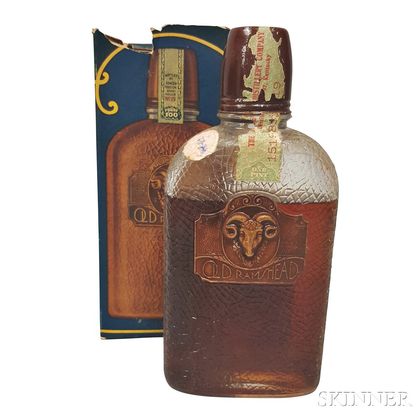Old Rams Head 13 Years Old 1917, 1 pint bottle (oc) 