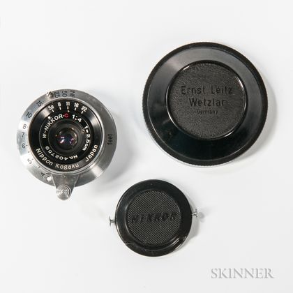 W-Nikkor C 2.5cm f/4 Screw-mount Lens