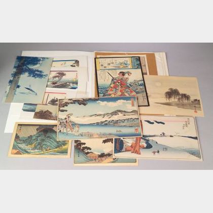 Twenty-two Japanese Prints