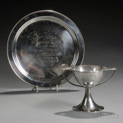 Two Sterling Silver Trophies from Chicago Yacht Clubs