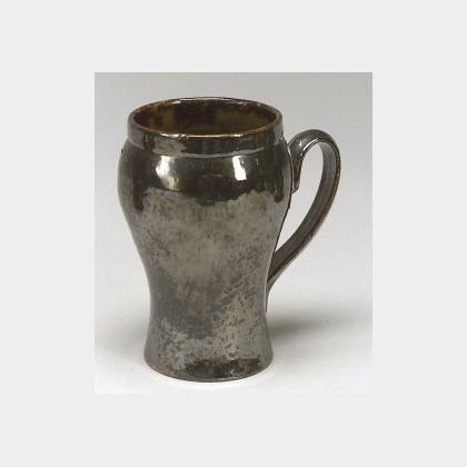 George Ohr Pottery Handled Mug