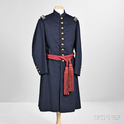 Civil War Captain's Coat and Sash
