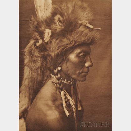 Five Unframed Photogravures by Edward S. Curtis.