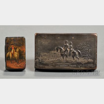 Two French Snuff Boxes