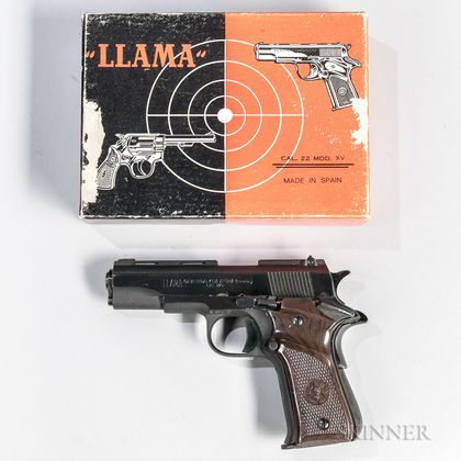 Llama Model III-A Semi-automatic Pistol