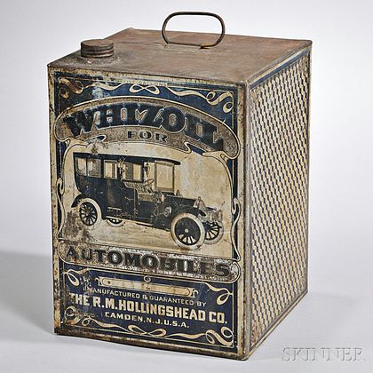 Five-gallon Lithographic Printed Whizoil Tin Can