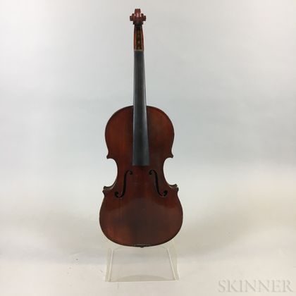 French Three-quarter Size Violin, Jerome Thibouville-Lamy