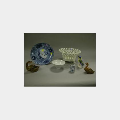 Eight Assorted Ceramic Items. 