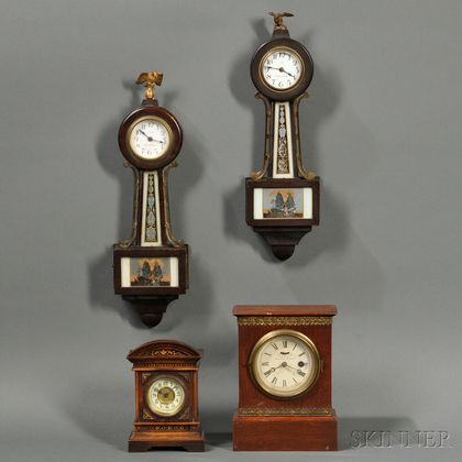 Four Lever Escapement Clocks