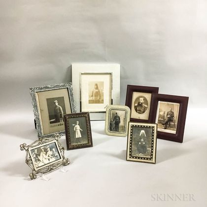 Small Group of Russian Imperial Photographs, Carte-de-Visites, and Postcards. Estimate $20-200