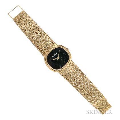 18kt Gold Wristwatch, Bueche-Girod