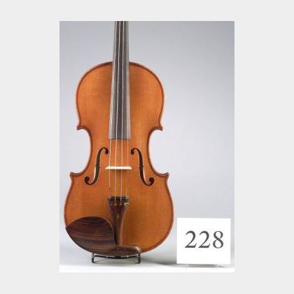 French Violin, Charles J.B. Collin-Mezin, 1919