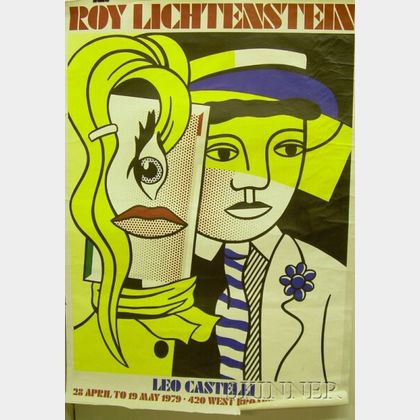 Roy Lichtenstein, Leo Castelli, 28 April to 19 May 1979, 420 West Broadway, New York Poster