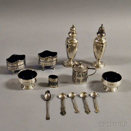 Group of Mostly Sterling Silver Tableware