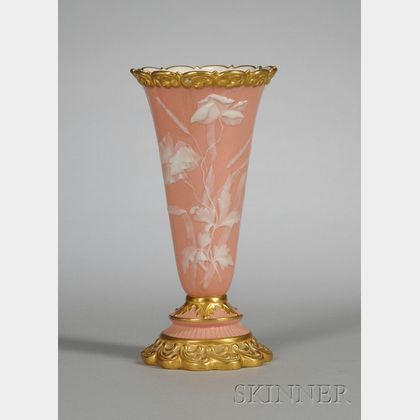 Grainger Worcester Porcelain Pate-sur-Pate Vase