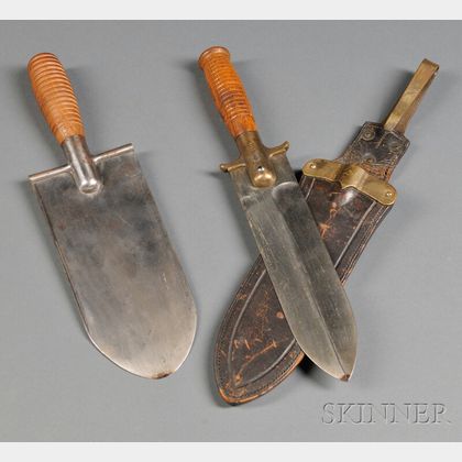 Two Military Trowels