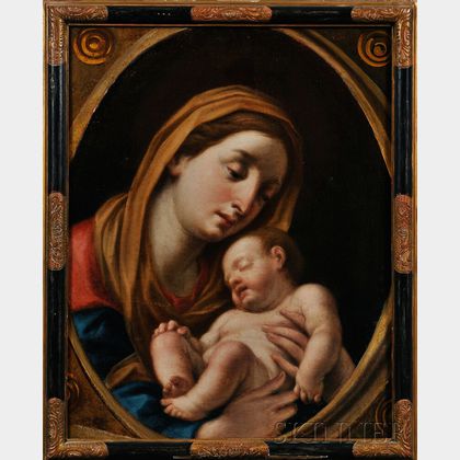Italian School, 19th Century Madonna and Child, After Guido Reni (Guido Reni (1575-1642)