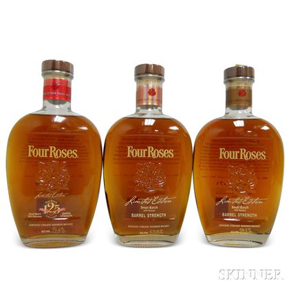 Four Roses Limited Edition Small Batch Vertical, 3 750ml bottles 