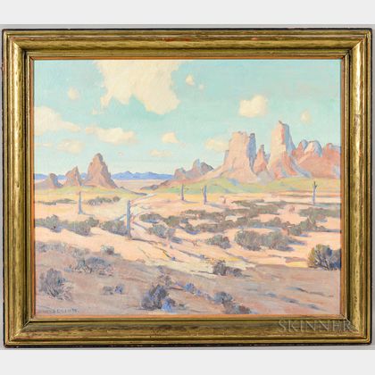 Harvey B. Coleman (California, 1884-1959) Southwest Landscape