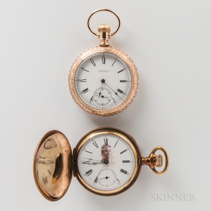 Two E. Howard & Co. Gold-filled Watches