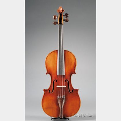 Hungarian Violin, Bela Szepessy, London, 1898