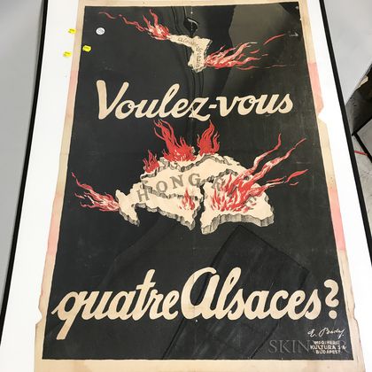 Color Lithograph Poster