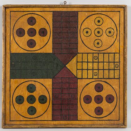 Painted Double-sided Game Board