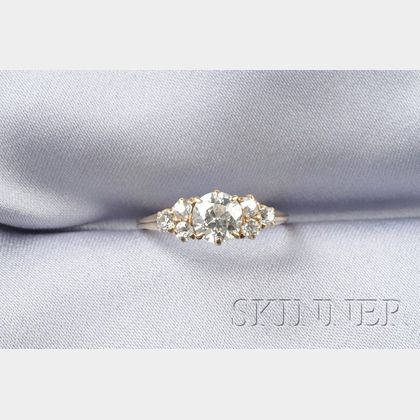 14kt Gold and Diamond Ring