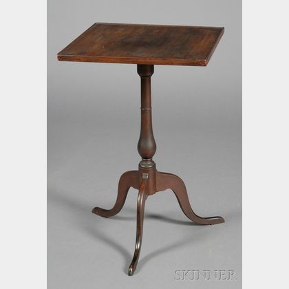 Federal Cherry Tray-top Candlestand