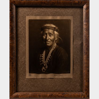 Karl Moon Photograph of a Native American, Pesothlanny 