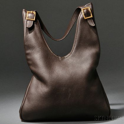 Vintage Leather Handbag, Hermes