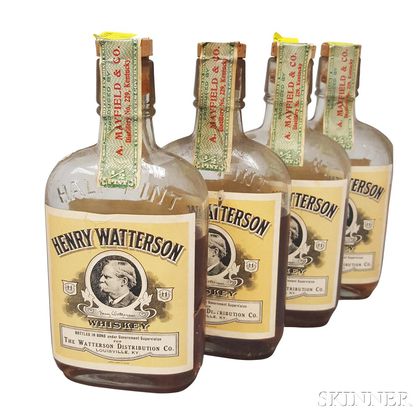 Henry Watterson 10 Years Old 1914, 3 1/2-pint bottles 