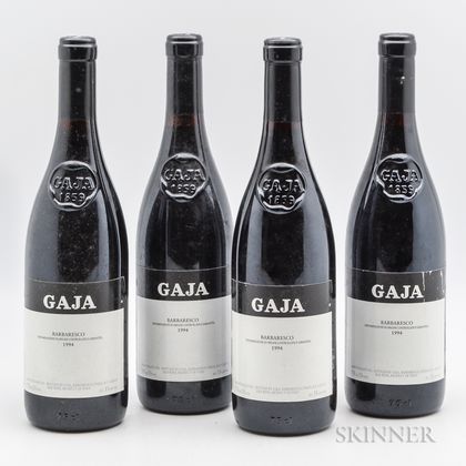 Gaja Barbaresco 1994, 4 bottles 