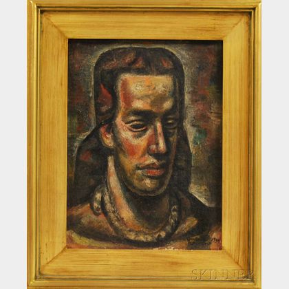 Umberto Romano (American, 1905-1984) Portrait Head.