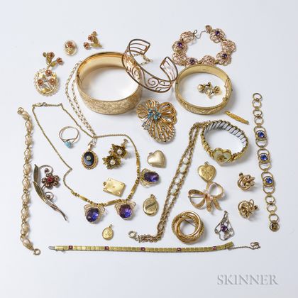 Group of Gold-filled Jewelry