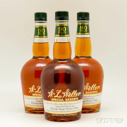 WL Weller Special Reserve, 3 750ml bottles 