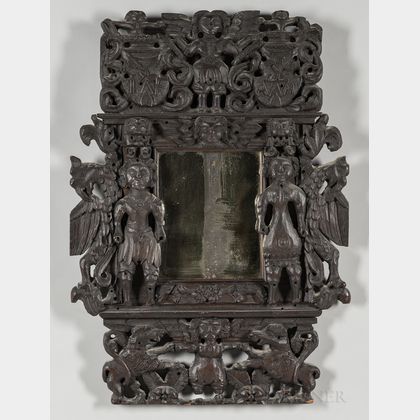Ornately Carved Mirror Frame