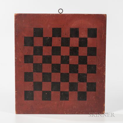 Small Red and Black Checkerboard