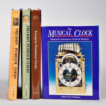 Four Titles on European Precision and Musical Clocks