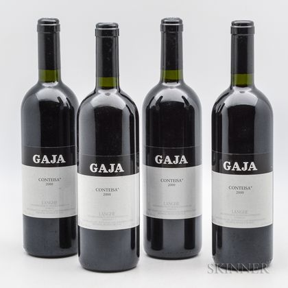 Gaja Conteisa 2000, 4 bottles 