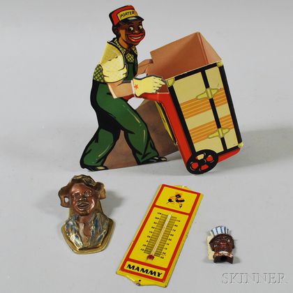 Small Group of Black Americana Collectibles