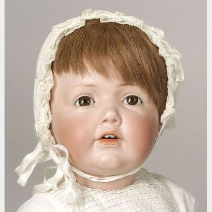JDK 237 Wigged Hilda Bisque Head Baby Doll