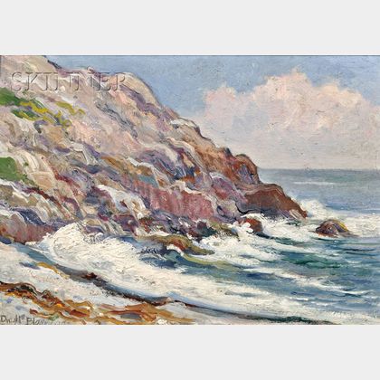 Dwight Blaney (American, 1865-1944) Coastal View