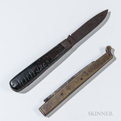 Two Civil War-era Pocketknives
