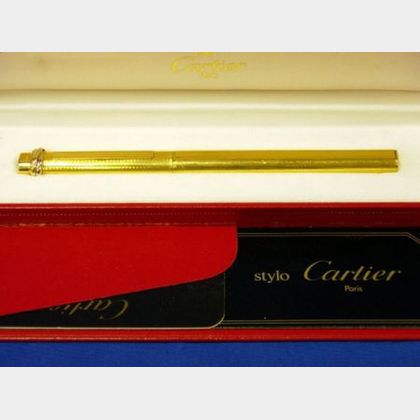 Cartier Gold Pen