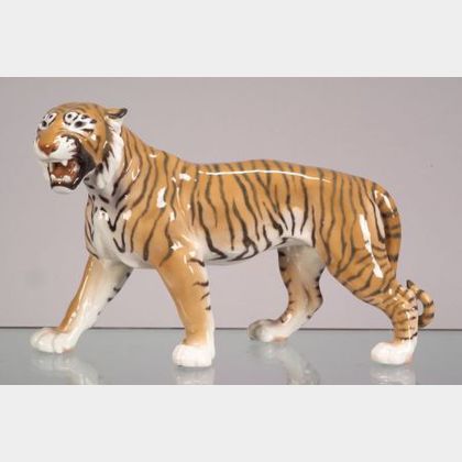 Bing & Grondahl Porcelain Tiger