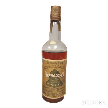 Belmont 8 Years Old 1902, 1 quart bottle 
