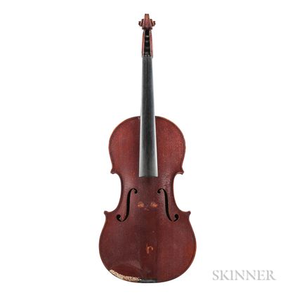 American Violin, Jerome Bonaparte Squier, Boston, 1890