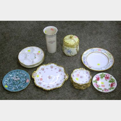 Group of Assorted Decorated Porcelain and Ceramics